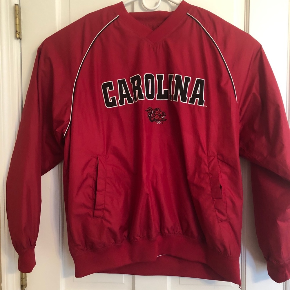 Carolina Gamecocks Men L Lined Pullover Side Zip